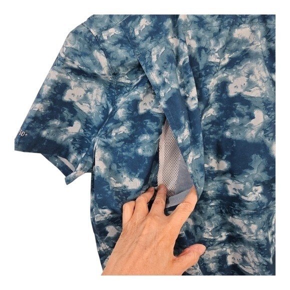 LL BEAN Womens Tropicwear Shirt‎ Short Sleeve UPF 50 Hiking Outdoor Active - Picture 7 of 14